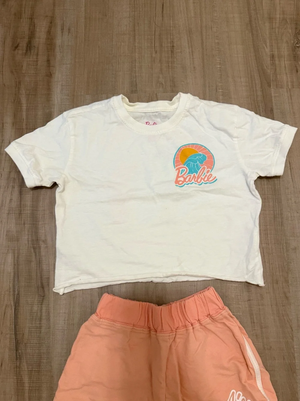 Sunshine & Barbie Tee and Shorts 4T